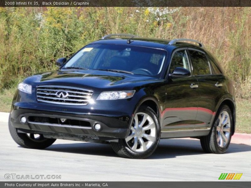 Black Obsidian / Graphite 2008 Infiniti FX 35