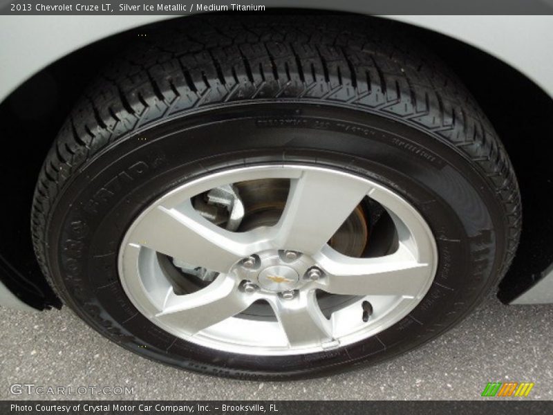 Silver Ice Metallic / Medium Titanium 2013 Chevrolet Cruze LT