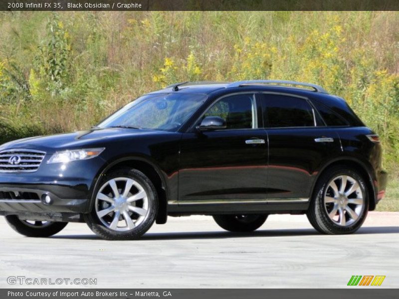 Black Obsidian / Graphite 2008 Infiniti FX 35