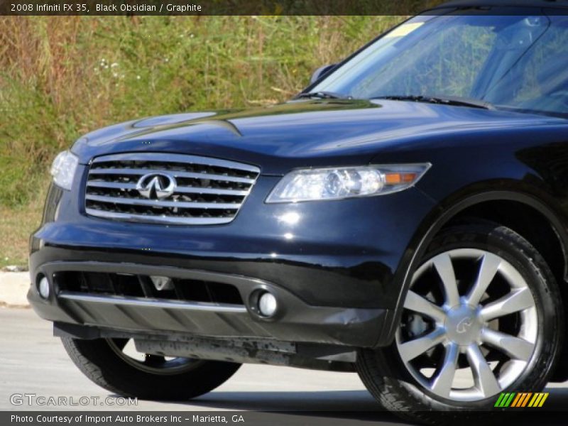 Black Obsidian / Graphite 2008 Infiniti FX 35