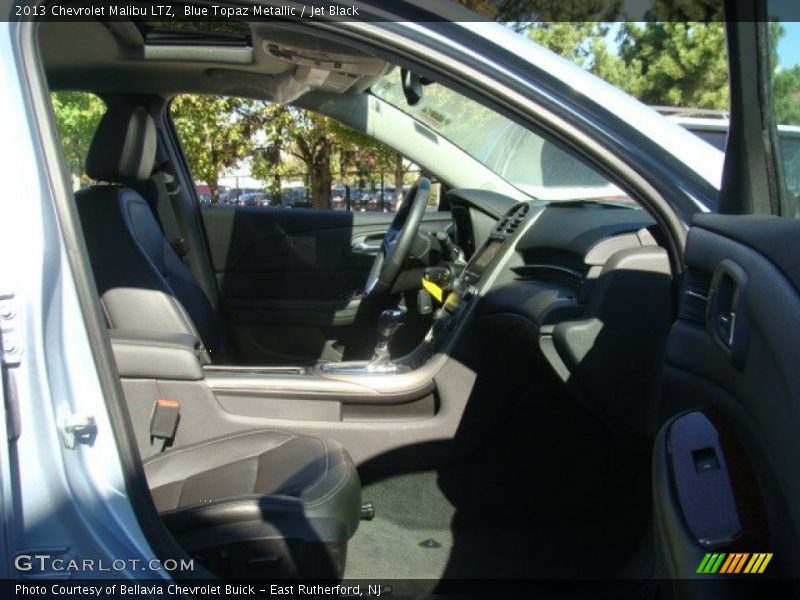 Blue Topaz Metallic / Jet Black 2013 Chevrolet Malibu LTZ