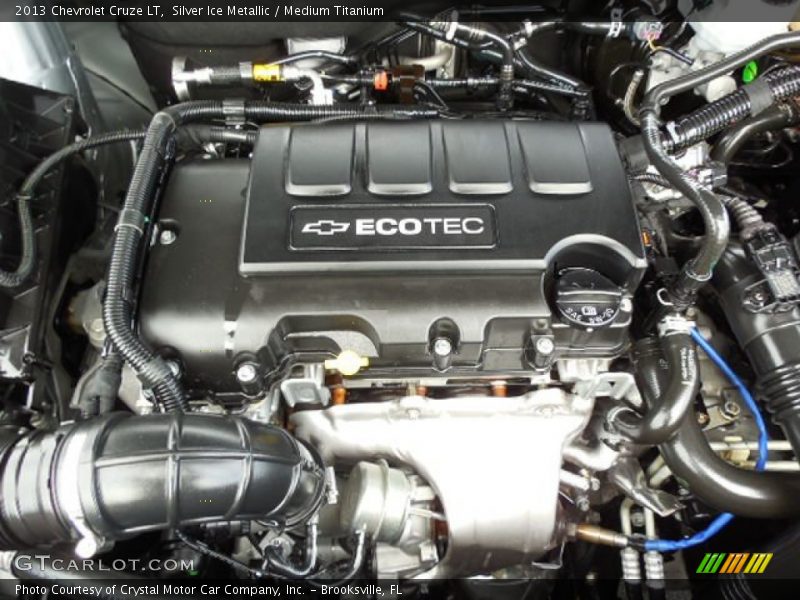 Silver Ice Metallic / Medium Titanium 2013 Chevrolet Cruze LT