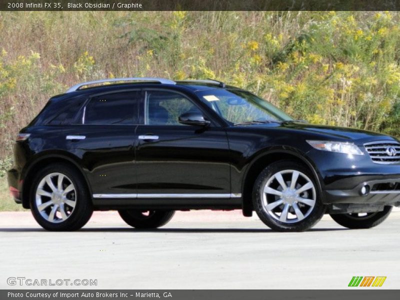 Black Obsidian / Graphite 2008 Infiniti FX 35