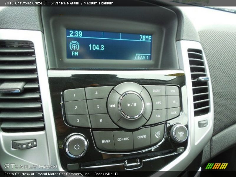 Silver Ice Metallic / Medium Titanium 2013 Chevrolet Cruze LT