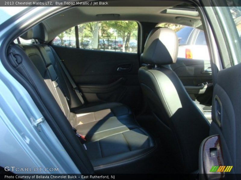 Blue Topaz Metallic / Jet Black 2013 Chevrolet Malibu LTZ