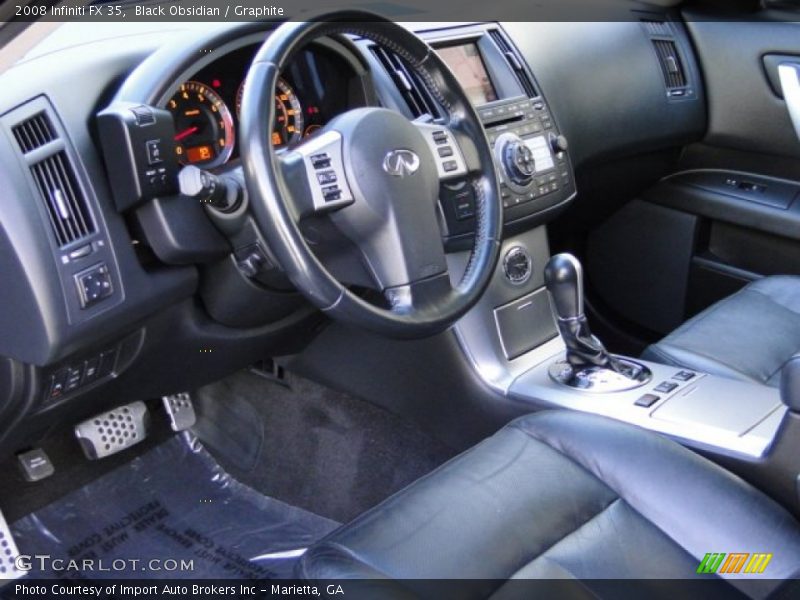 Black Obsidian / Graphite 2008 Infiniti FX 35