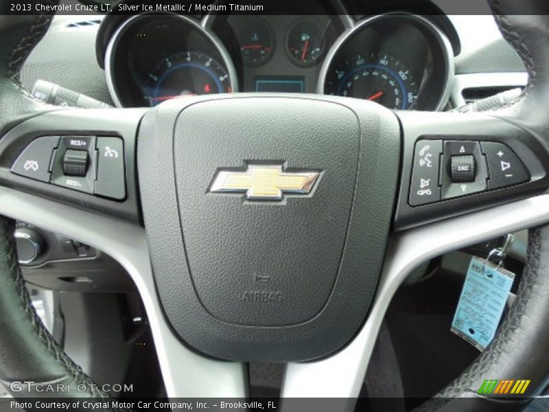 Silver Ice Metallic / Medium Titanium 2013 Chevrolet Cruze LT