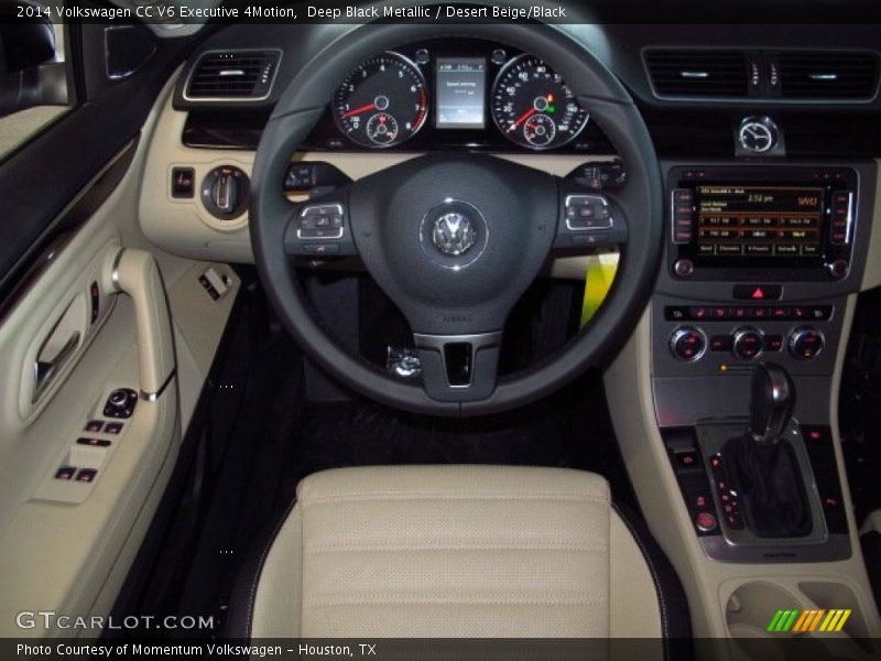 Dashboard of 2014 CC V6 Executive 4Motion