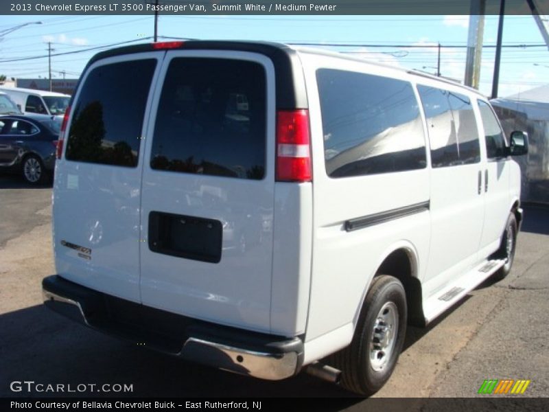 Summit White / Medium Pewter 2013 Chevrolet Express LT 3500 Passenger Van