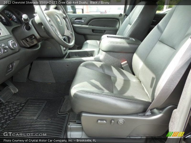 Black / Ebony 2012 Chevrolet Silverado 3500HD LTZ Crew Cab 4x4 Dually
