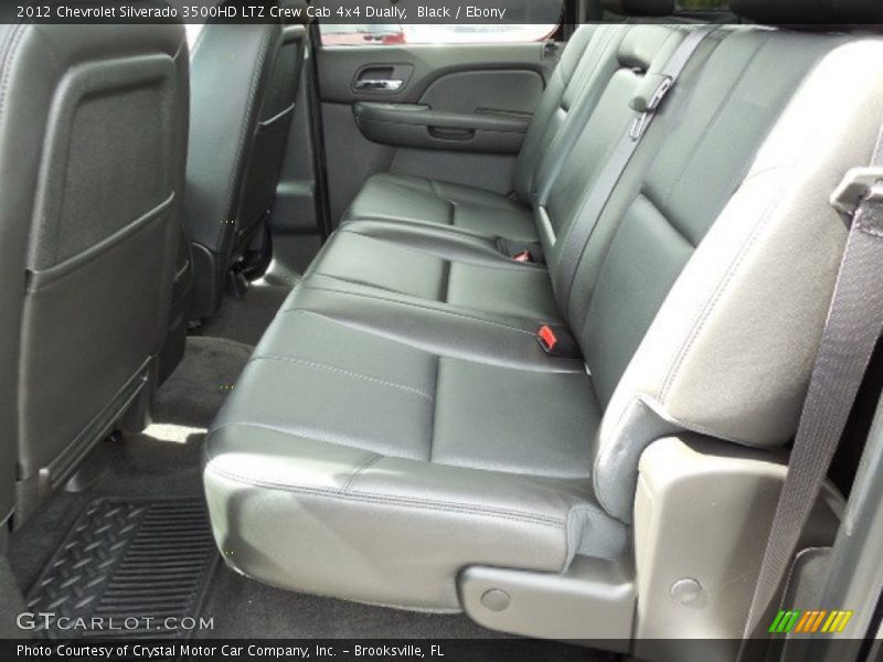 Black / Ebony 2012 Chevrolet Silverado 3500HD LTZ Crew Cab 4x4 Dually