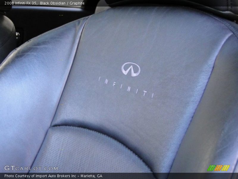 Black Obsidian / Graphite 2008 Infiniti FX 35