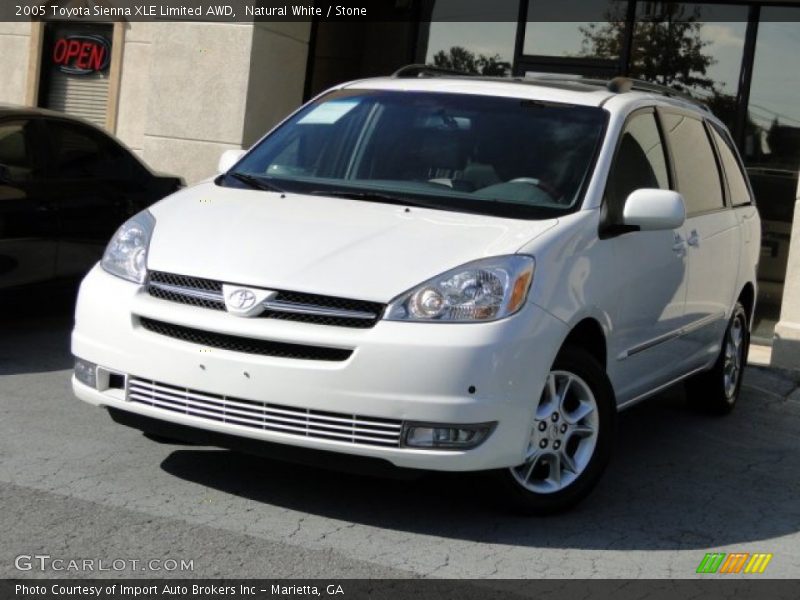 Natural White / Stone 2005 Toyota Sienna XLE Limited AWD