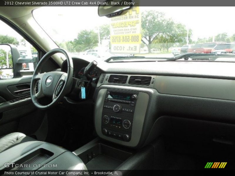 Black / Ebony 2012 Chevrolet Silverado 3500HD LTZ Crew Cab 4x4 Dually