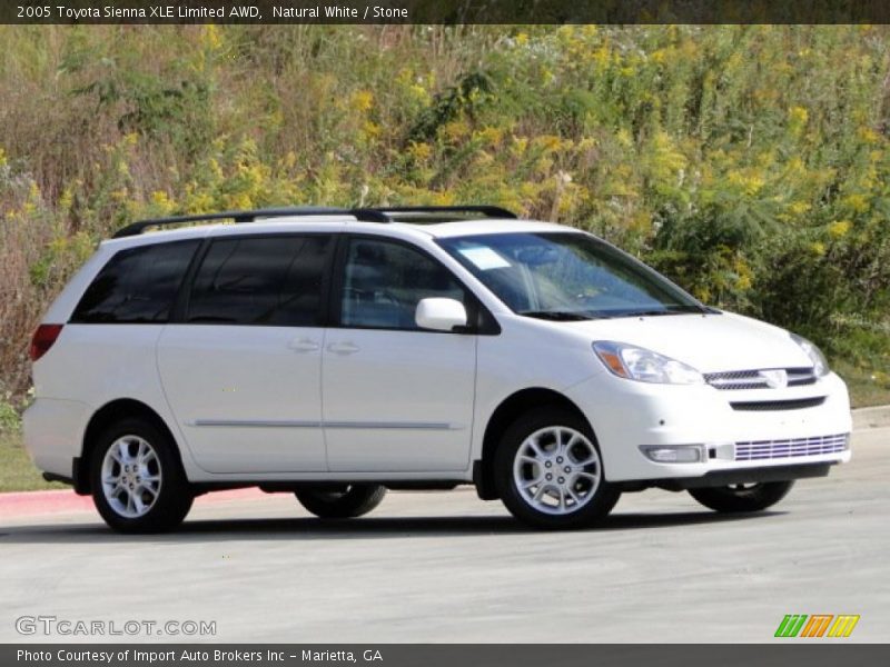 Natural White / Stone 2005 Toyota Sienna XLE Limited AWD