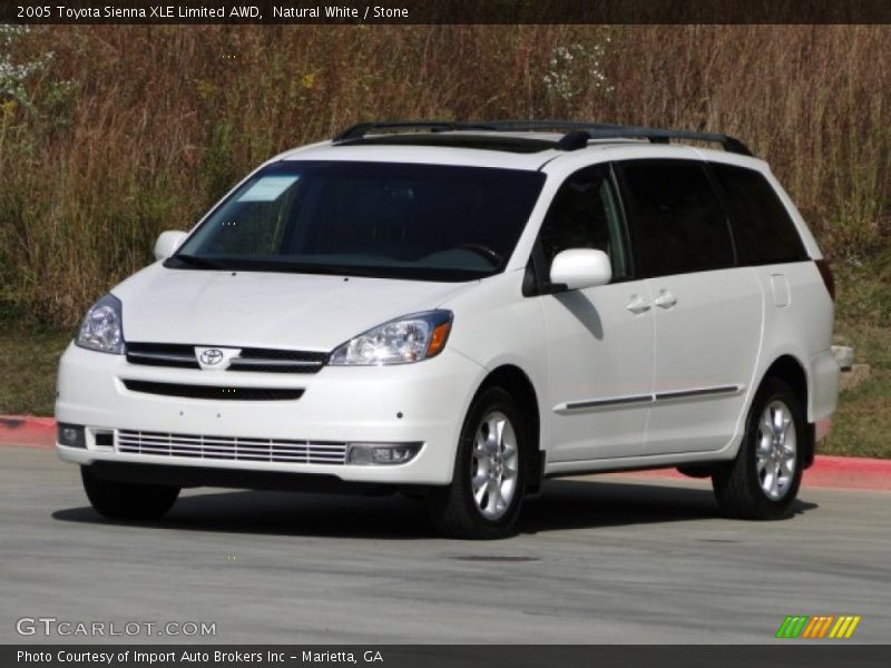 Natural White / Stone 2005 Toyota Sienna XLE Limited AWD