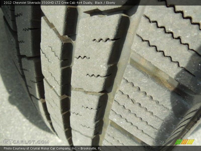 Black / Ebony 2012 Chevrolet Silverado 3500HD LTZ Crew Cab 4x4 Dually