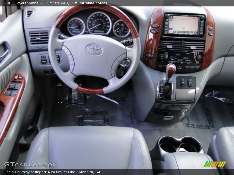 Natural White / Stone 2005 Toyota Sienna XLE Limited AWD