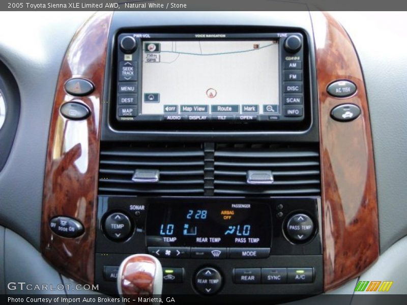 Natural White / Stone 2005 Toyota Sienna XLE Limited AWD