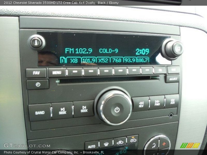 Black / Ebony 2012 Chevrolet Silverado 3500HD LTZ Crew Cab 4x4 Dually