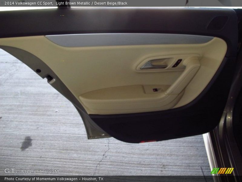 Light Brown Metallic / Desert Beige/Black 2014 Volkswagen CC Sport