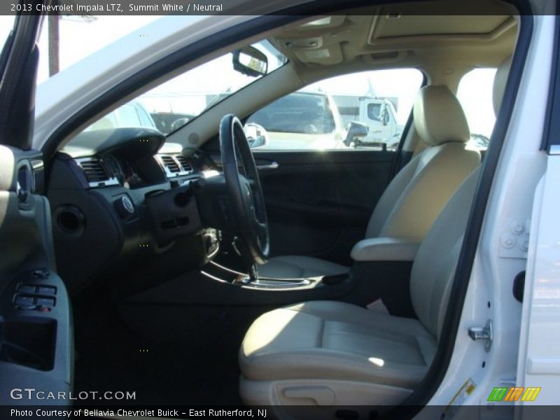 Summit White / Neutral 2013 Chevrolet Impala LTZ