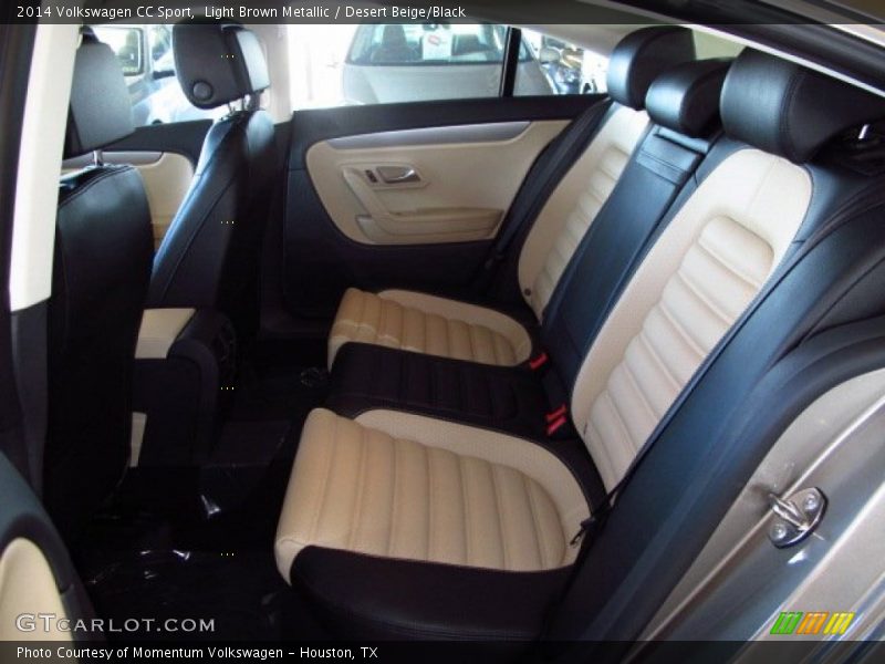Light Brown Metallic / Desert Beige/Black 2014 Volkswagen CC Sport