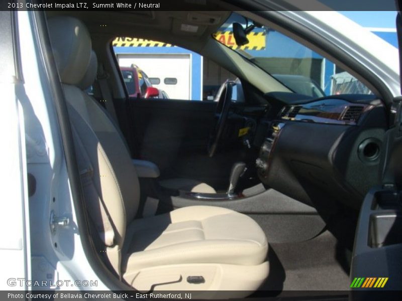 Summit White / Neutral 2013 Chevrolet Impala LTZ