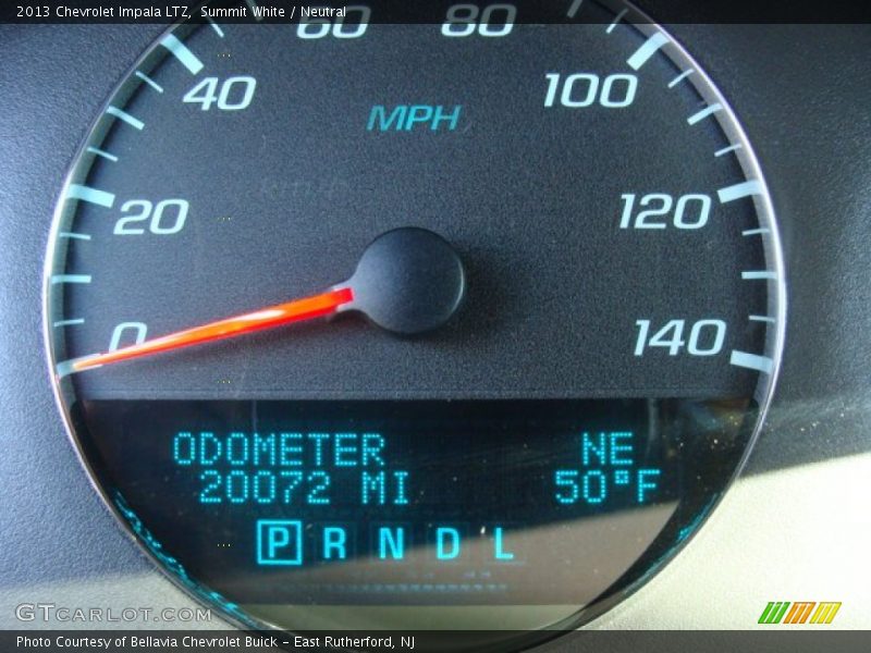 Summit White / Neutral 2013 Chevrolet Impala LTZ