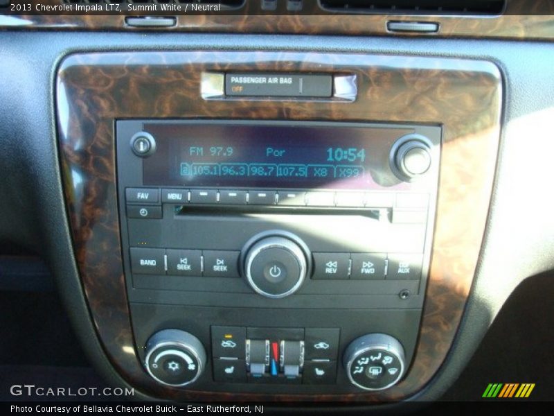 Summit White / Neutral 2013 Chevrolet Impala LTZ