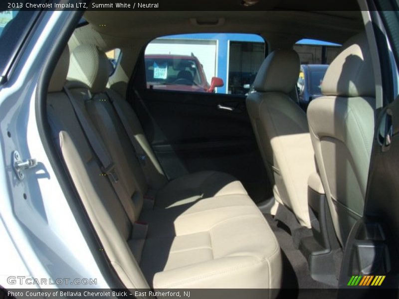 Summit White / Neutral 2013 Chevrolet Impala LTZ