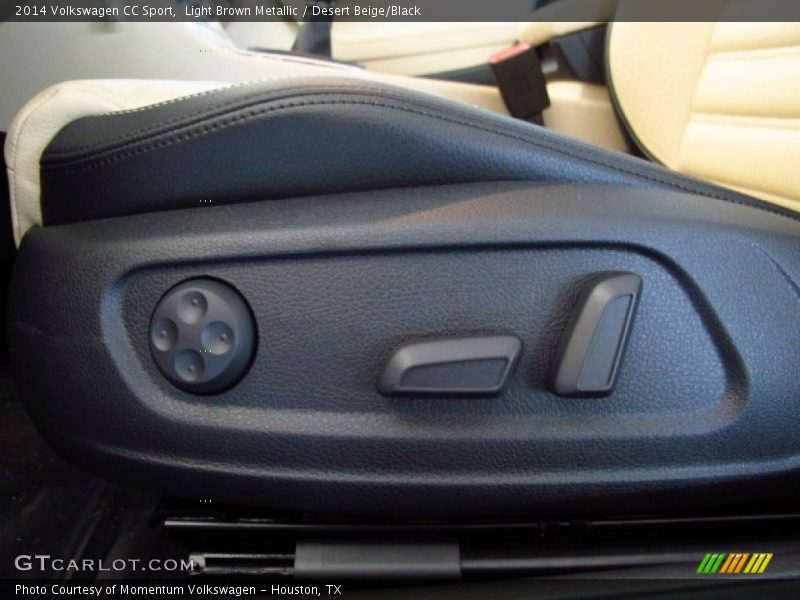 Light Brown Metallic / Desert Beige/Black 2014 Volkswagen CC Sport