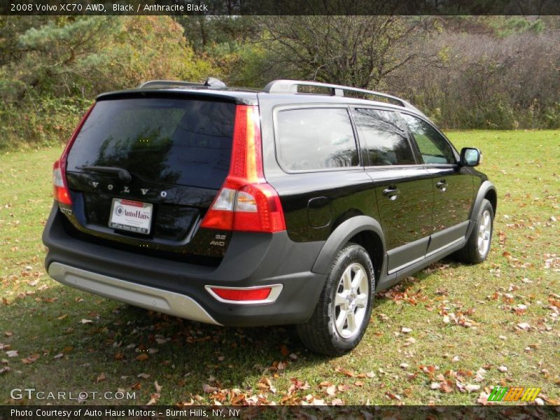 Black / Anthracite Black 2008 Volvo XC70 AWD