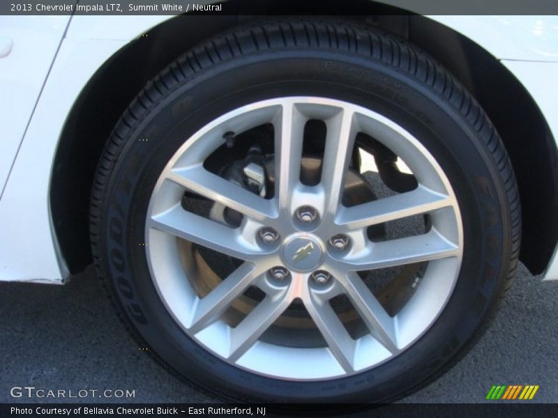 Summit White / Neutral 2013 Chevrolet Impala LTZ