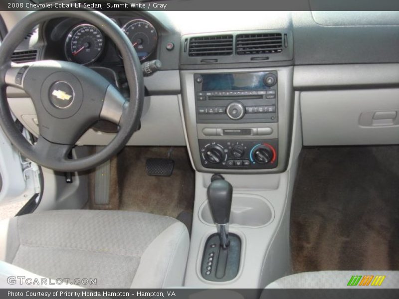 Summit White / Gray 2008 Chevrolet Cobalt LT Sedan