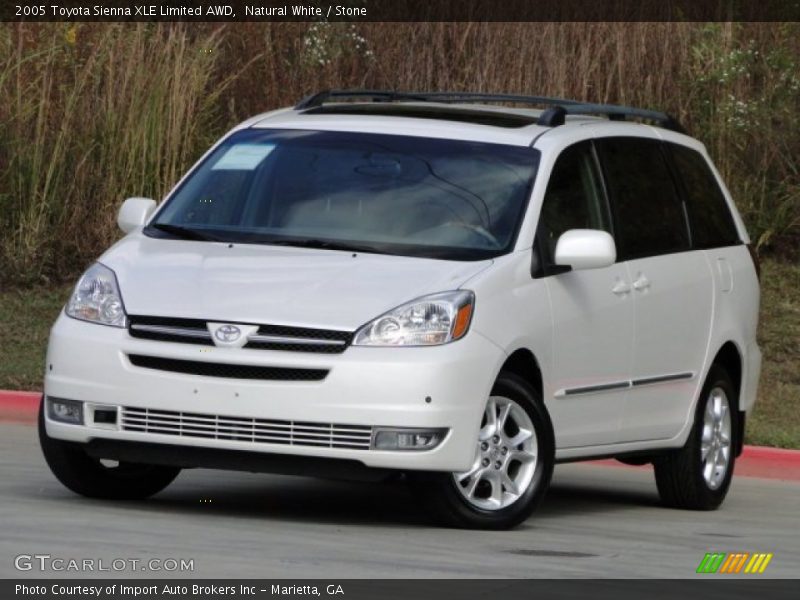 Natural White / Stone 2005 Toyota Sienna XLE Limited AWD