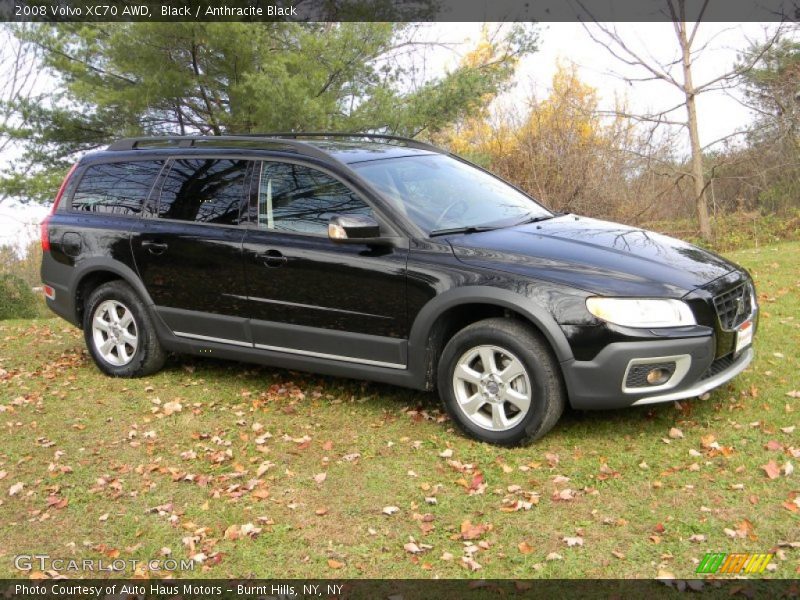 Black / Anthracite Black 2008 Volvo XC70 AWD