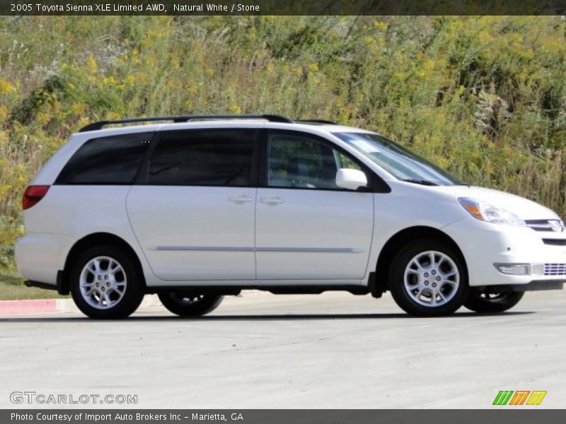 Natural White / Stone 2005 Toyota Sienna XLE Limited AWD