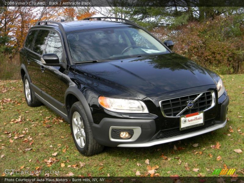 Black / Anthracite Black 2008 Volvo XC70 AWD