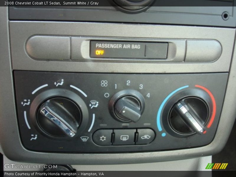 Summit White / Gray 2008 Chevrolet Cobalt LT Sedan
