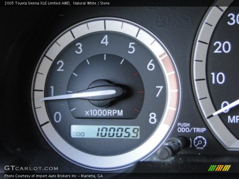 Natural White / Stone 2005 Toyota Sienna XLE Limited AWD