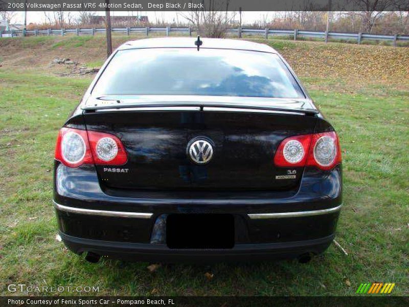 Deep Black / Black 2008 Volkswagen Passat VR6 4Motion Sedan