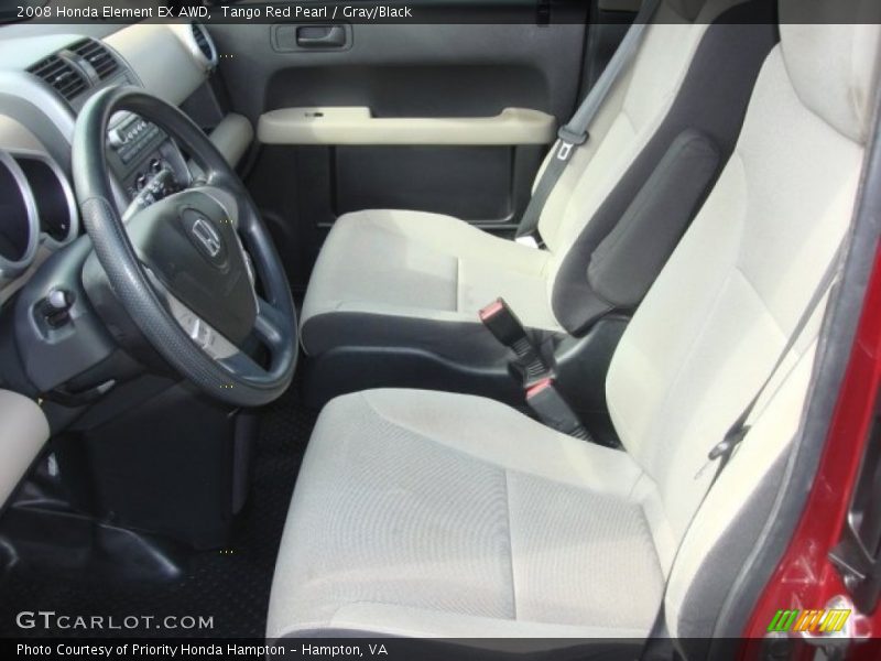 Tango Red Pearl / Gray/Black 2008 Honda Element EX AWD