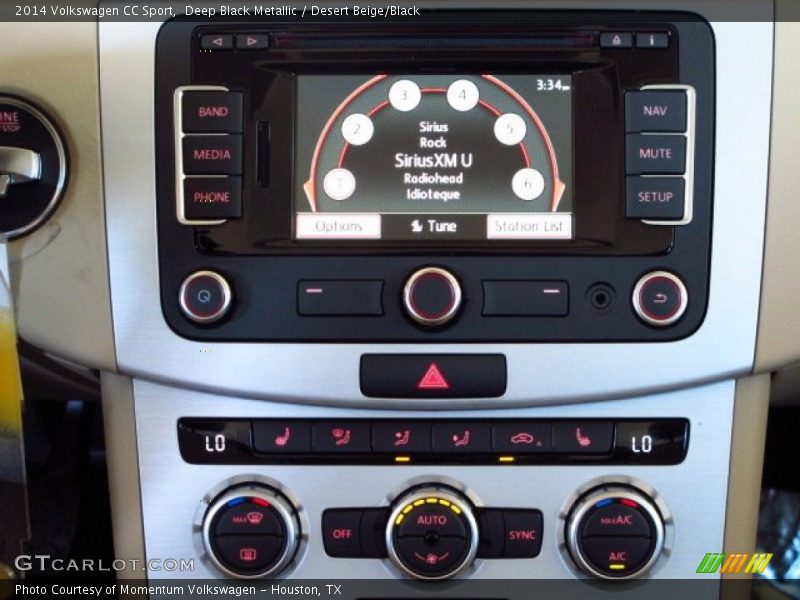 Controls of 2014 CC Sport