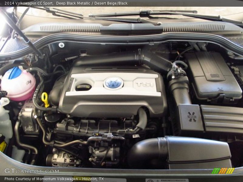  2014 CC Sport Engine - 2.0 Liter FSI Turbocharged DOHC 16-Valve VVT 4 Cylinder