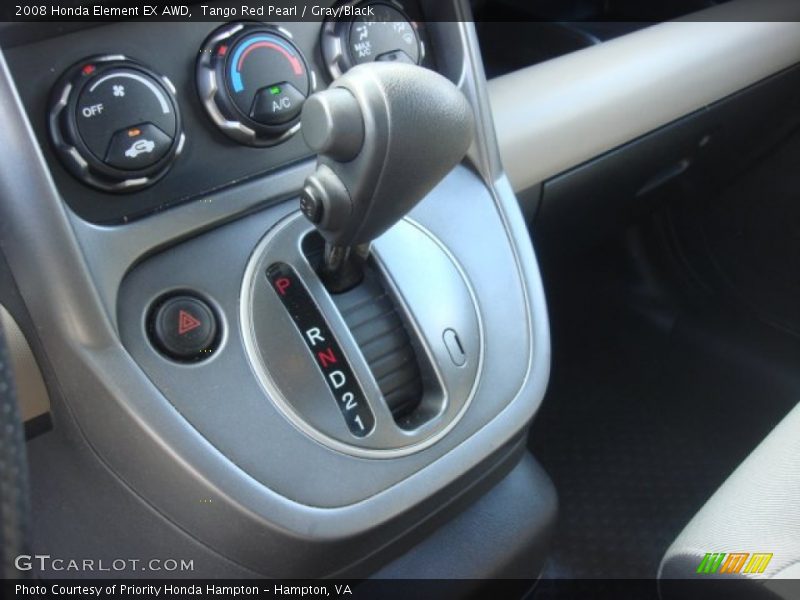 Tango Red Pearl / Gray/Black 2008 Honda Element EX AWD