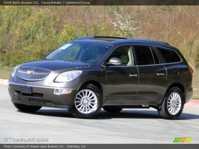 Cocoa Metallic / Cashmere/Cocoa 2008 Buick Enclave CXL