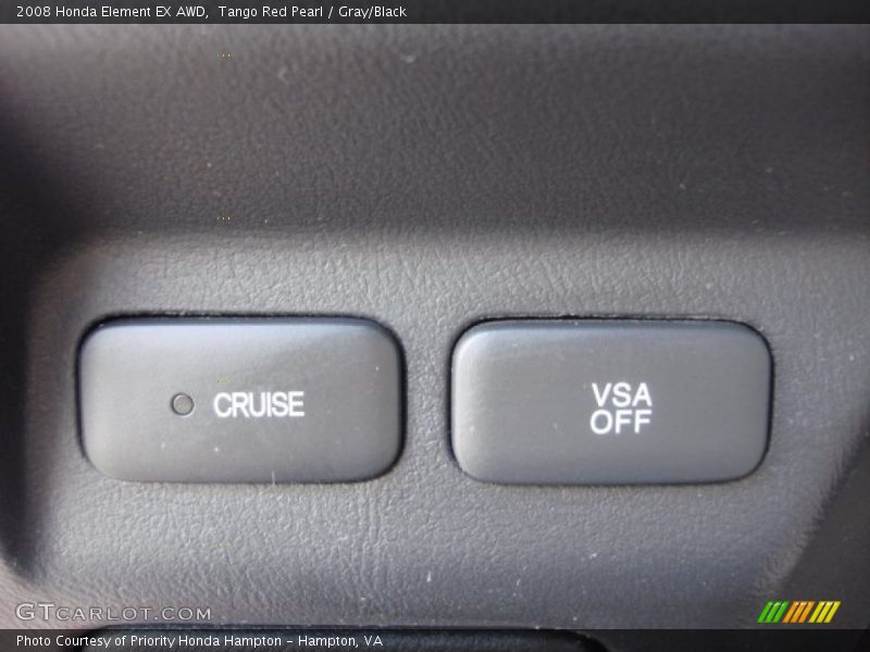 Tango Red Pearl / Gray/Black 2008 Honda Element EX AWD