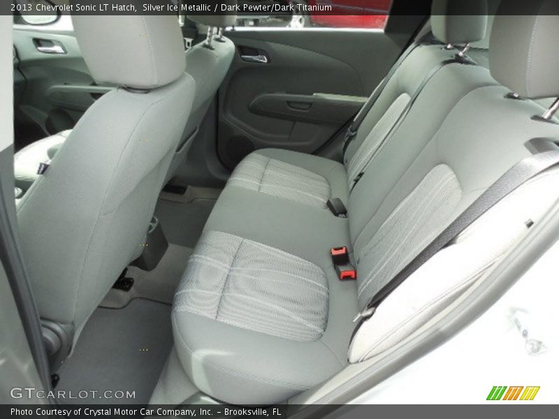 Silver Ice Metallic / Dark Pewter/Dark Titanium 2013 Chevrolet Sonic LT Hatch