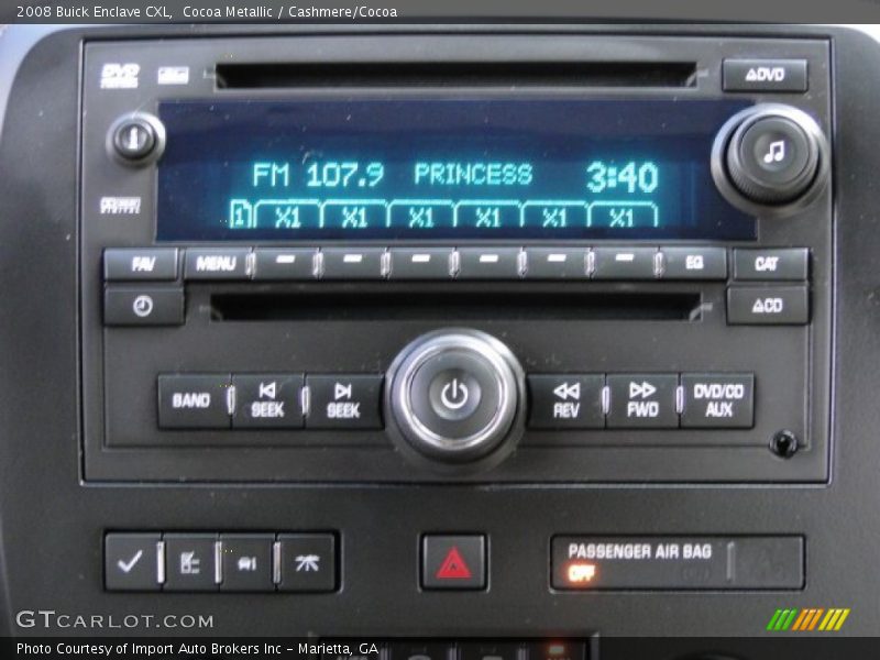 Cocoa Metallic / Cashmere/Cocoa 2008 Buick Enclave CXL